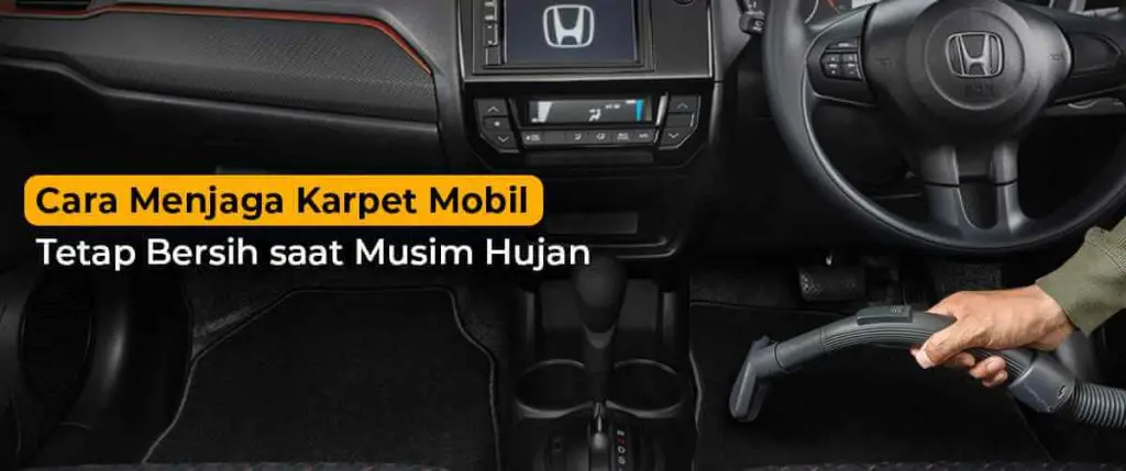 merawat karpet mobil