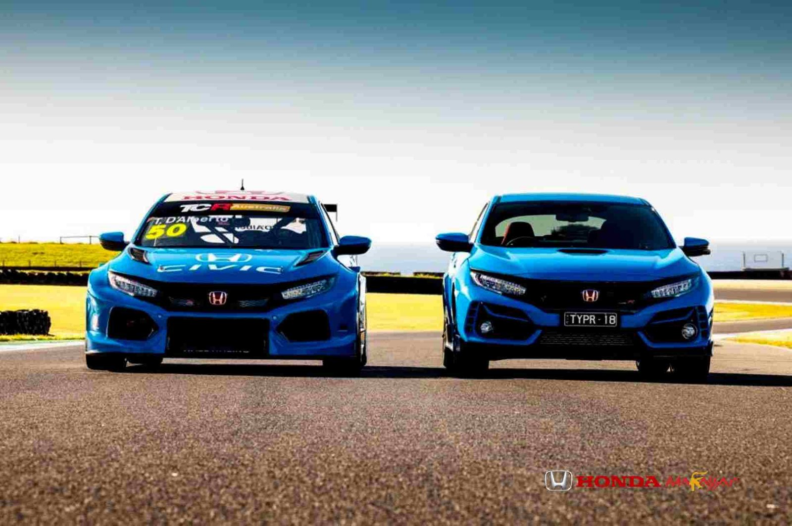 Honda Civic Type R Racing Blue - Honda Makassar